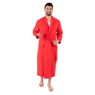 Leveret Mens Flannel Robe