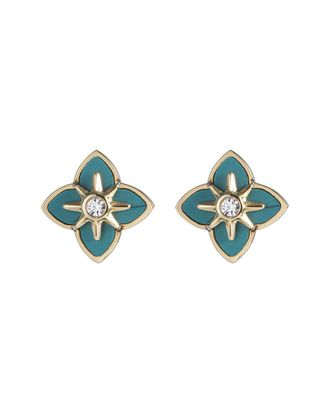 Jean Claude Stainless Steel Cz Earrings