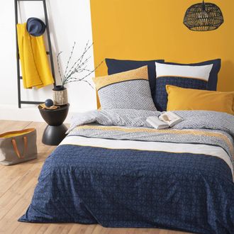 Atmosphera Atmosphera - Juego De Cama etnik Ray&eacute; De Algod&oacute;n 260 X 240 Cm Cr&eacute;ateur DInt&eacute;rieur