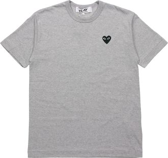 Comme Des Gar&ccedil;ons Heart T-Shirt Grey AZ-T076-051-1