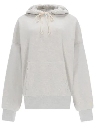 Golden Goose Light Grey Relaxed Hoodie