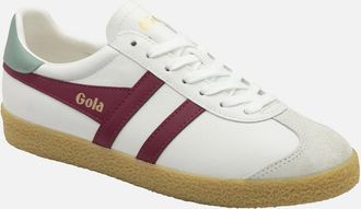 Gola Womens Medallist Leather Womens Trainers - White - Size: 6