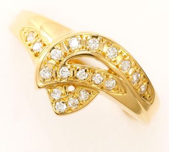 C&A Yellow Gold Yellow Gold (18K) Band Ring (Pre-Owned)