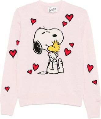 MC2 Saint Barth x Peanuts New Queen trui - Roze