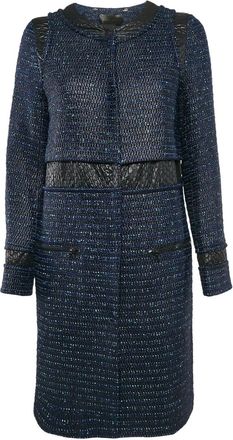 Proenza Schouler Cappotto in tweed 2024 - Blu
