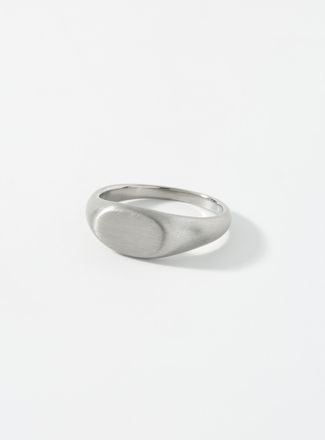 Le 31 Mens Minimalist signet ring