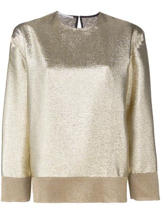 Stella McCartney metallic blouse