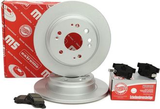 OEM Discos De Freno Pastillas Traseras Honda Fr-v (be), Stream (rn)