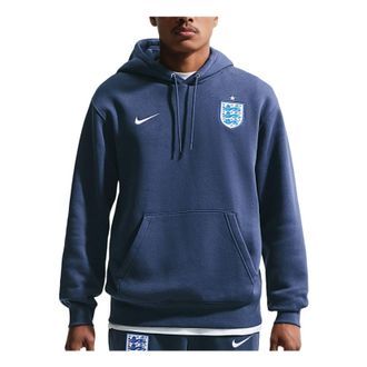Nike England 2026 Club Hoodie Midnight Navy White IB6297-410