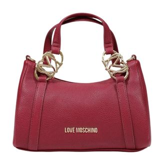 Love Moschino Dames, Tassen, Paars, Maat: ONE Size Leer