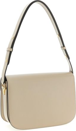 Gucci Womens Beige Calfskin Shoulder Bag