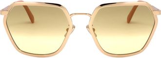 Marni 59mm Round Sunglasses in Gold /Brown at Nordstrom Rack