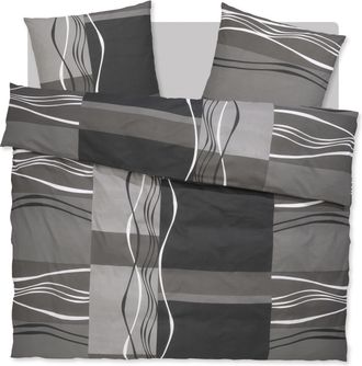 My Home Bettwäsche »Kelian« 3 tlg. in verschiedenen Qualitäten, gemusterte Bettwäsche