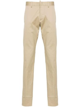 Dsquared2 Cool Guy slim-fit trousers - men - Cotton/Spandex/Elastane/Cotton - 54 - Neutrals