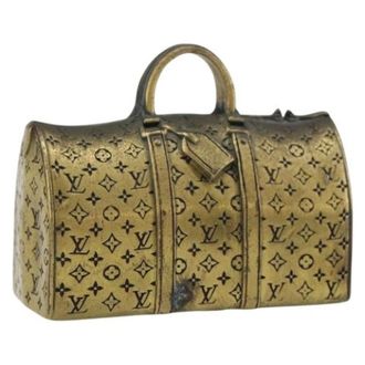 Louis Vuitton Borsa a mano vintage in metallo Pre-owned - - Pre-owned - Donna - Giallo - ONE SIZE