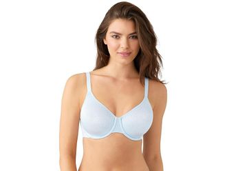 Wacoal Back Appeal Underwire Bra 855303 Womens Bra Soft Sky : 44DDD, Lace/Nylon/Spandex