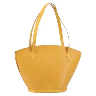 Louis Vuitton Saint Jacques Epi Leather Yellow Leather Handbag (Pre-Owned)