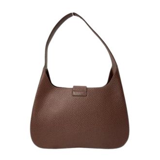Ferragamo Pre-owned Shoulder Bag - Dames - Pre-owned - Bruin - Maat: ONE Size Leer