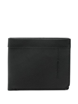 Piquadro grained wallet - Black