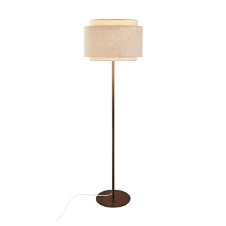 Nordlux Vintage Indoor Floor Lamp Beige Metal E27 On-Fixture Switch - Mains Powered, IP20