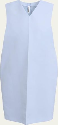 Jil Sander V-Neck Sleeveless Shift Dress