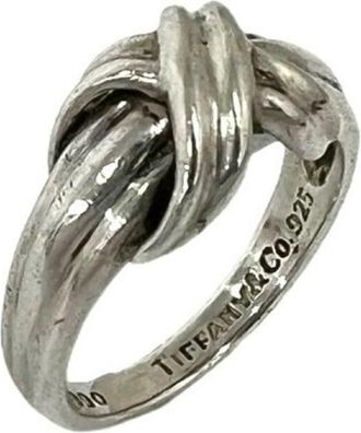 Tiffany & Co. Silver Silver 925 Band Ring (Pre-Owned)