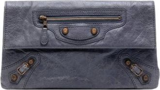 Balenciaga Pre-owned Clutches, female, Purple, Size: ONE SIZE Pre-owned Vintage Clutch