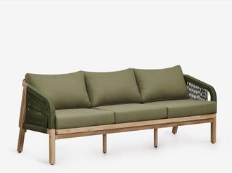 Sklum Sklum - Sof&aacute; De Jard&iacute;n De 3 Plazas En Madera De Acacia Dubai