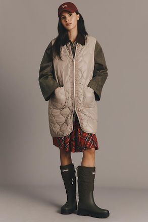 Do Everything in Love Long Quilted Puffer Vest Jacket