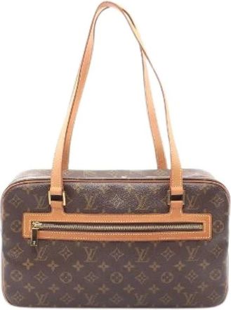 Louis Vuitton Pre-owned Cite GM Monogram Shoulder Bag - - Pre-owned - Donna - Marrone - ONE SIZE