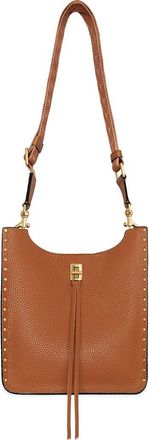Rebecca Minkoff Medium Darren North/South Leather Shoulder Bag in Caramello at Nordstrom