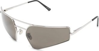 Rick Owens Sonnenbrillen - Sunglasses Prong Silver Temple/black Lens - Gr. unisize - in Schwarz - f&uuml;r Damen