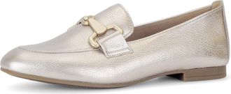 Gabor Jangle Womens Shoes 6 UK Puder Metallic