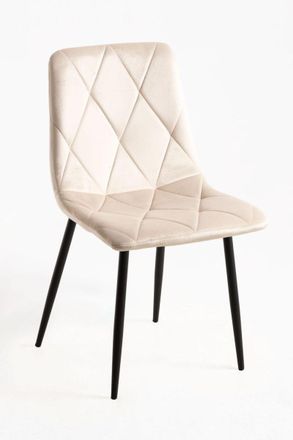 Regalos Miguel Sillas Comedor - Silla Lyke Terciopelo - Beige