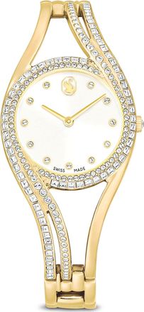 Swarovski Hyperbola Quartz Crystal White Dial Ladies Watch 5754534