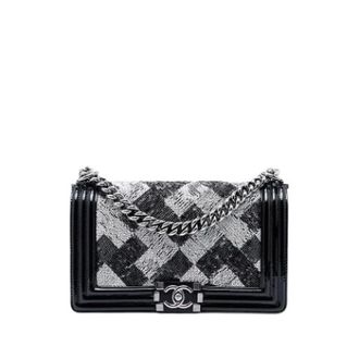 Chanel Pre-owned Vintage Patent Flap Shoulder Bag - Dames - Pre-owned - Zwart - Maat: ONE Size Leer
