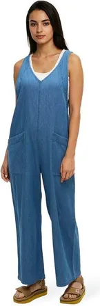 tentree Nova Overall in Mid Wash at Nordstrom, Size X-Large