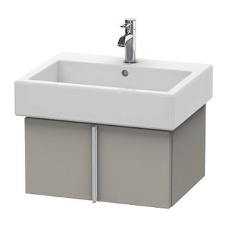 Duravit Duravit Vero Vanity 6104, De Pared, Con 1 Extra&iacute;ble, 550mm, Color (frente/cuerpo): Terra Mate - Ve610401414