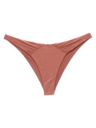 PatBo ruched bikini bottom - Bruin