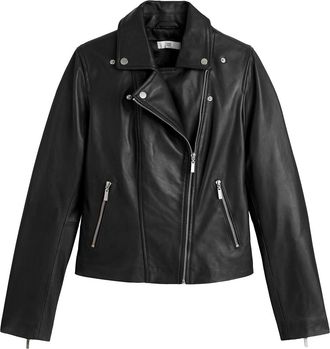 La Redoute Collections Bikerjasje in leer