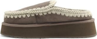 Mou Mules - Heren - Slip ons - Grijs - 41 EU - Schoenen