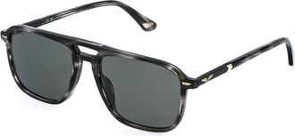 Police SPLR78 NEW CROSSROADS 7 6K3P Mens Sunglasses Tortoiseshell Size 57