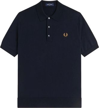 Fred Perry Hombre, Camisetas, Azul, Talla: XL