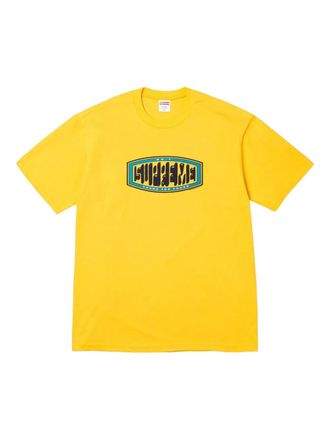 SUPREME T-shirt con stampa - Giallo