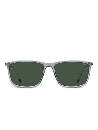 HUGO BOSS Zonnebril met rechthoekig montuur - Wit