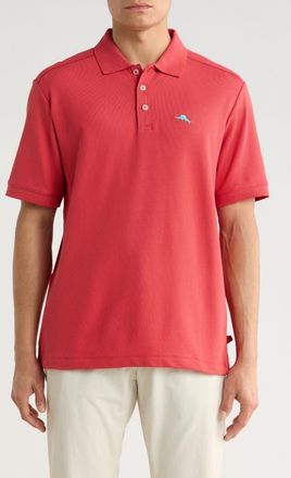 Tommy Bahama Emfielder Icon Solid IslandZone Polo in Baked Apple at Nordstrom, Size Xxx-Large