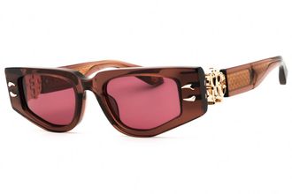 Roberto Cavalli SRC057M 06ME Shiny Transparent Brown/Mauve