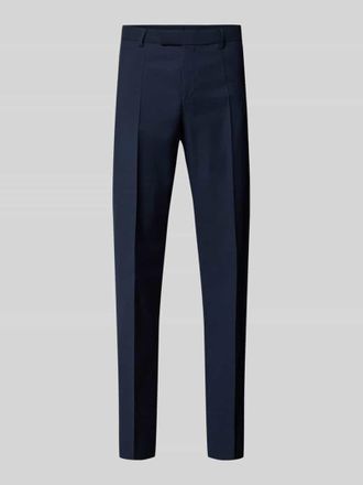 HUGO BOSS Slim Fit Anzughose aus reiner Schurwolle Modell H-Genius-263 in Marine, Gr&ouml;&szlig;e 102