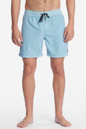 Billabong All Day Overdyed Trunks In Dusty Blue