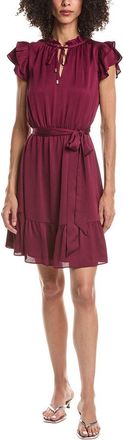 Anne Klein Flutter Sleeve Short Dress